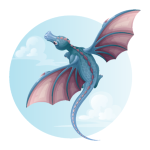 Glitzerdrachen e.V. Logo